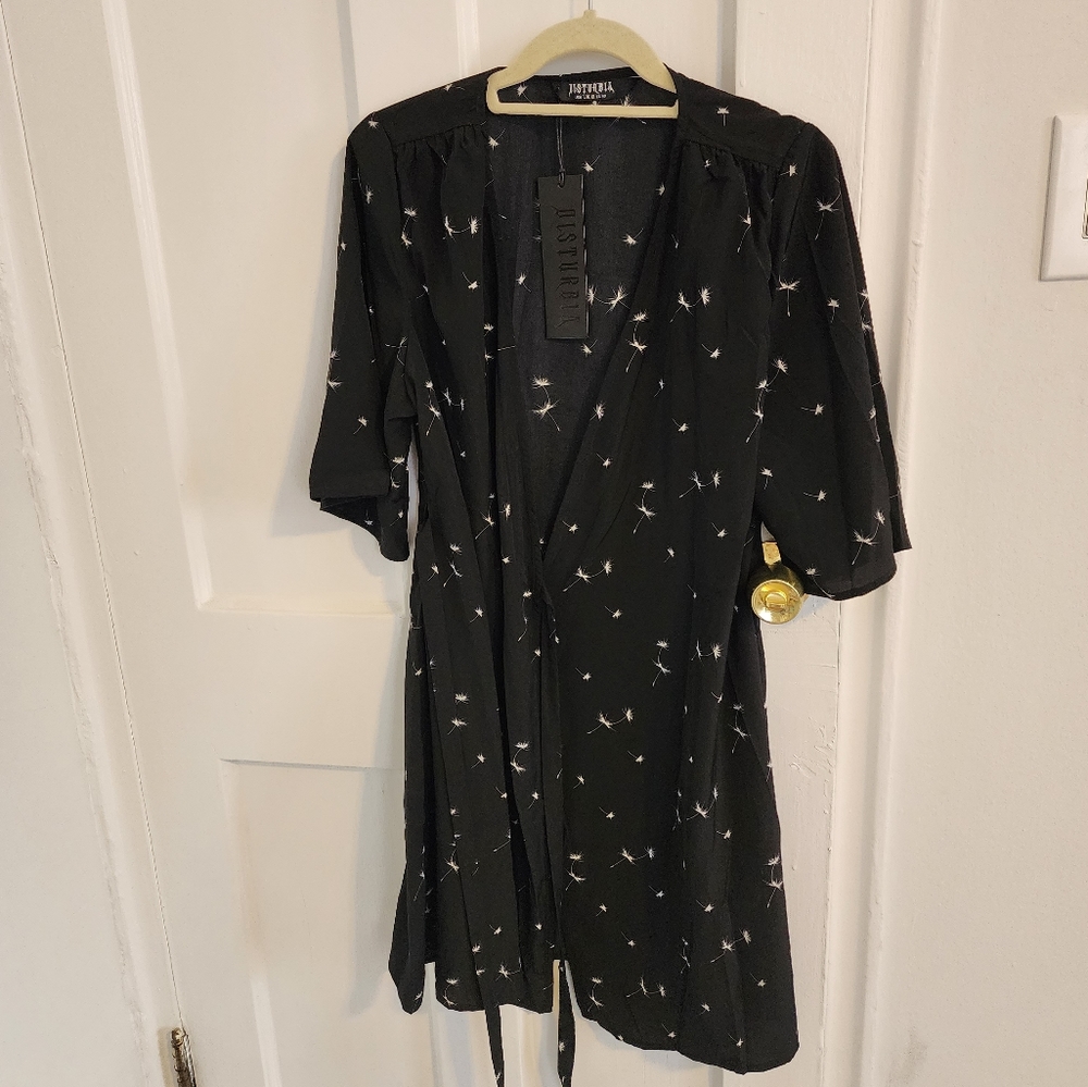 Disturbia Blithe Kimono Wrap Dress